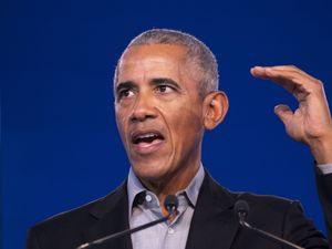 Supporting image for story: Barack Obama and Stephen Colbert among 500 Americans banned from going to Russia