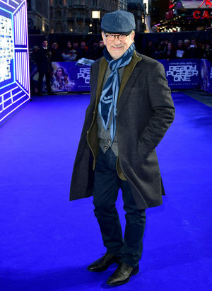Steven Spielberg attending the European Premiere of Ready Player One held at the Vue West End in Leicester Square, London