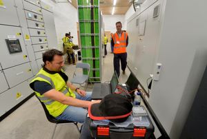 Inside the control room