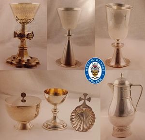 The historical items stolen from the church are still missing