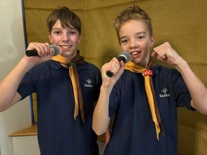 Ellis Alton (left) and Arlo Green (right).