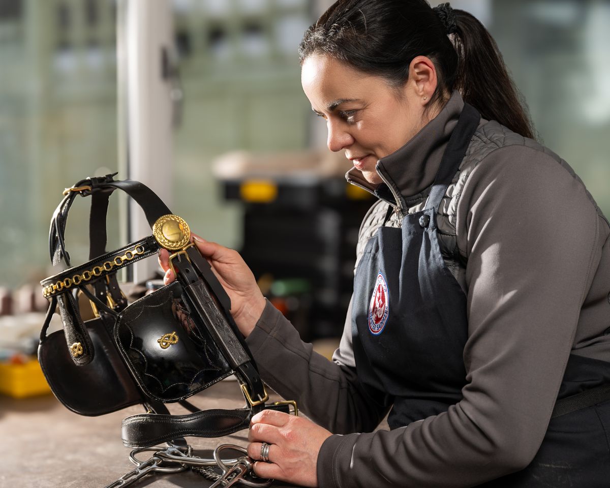 Master Saddler Kate Hardt boosts sustainability with leather repair shop