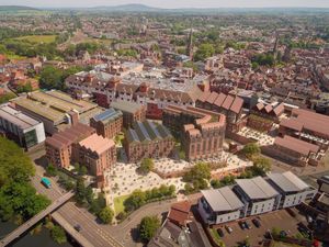 Artist’s impression showing how the entire Smithfield Riverside project site could look in the future. Picture: FaulknerBrowns Architects