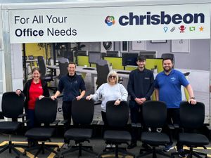 Supporting image for story: Shropshire company Chrisbeon's kind donation to charity 