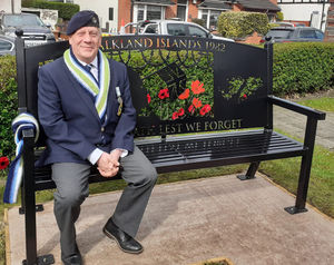 Neil Binder, a veteran of the Falklands War