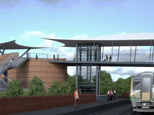 Supporting image for story: New plans for £7 million Telford railway footbridge approved