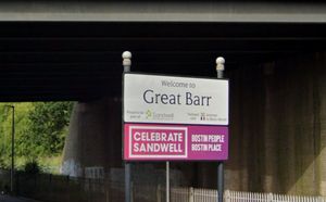 Great Barr, Sandwell. Photo: Google