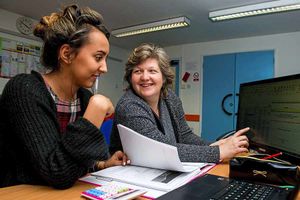 Karen Whitehead is training Samantha Doody as the young apprentice aims to become a fully qualified accountant