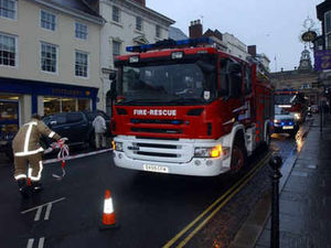 Supporting image for story: Street sealed off after blaze drama at Ludlow flat
