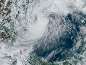 Supporting image for story: Hurricane Milton strengthens to Category 5 amid Florida evacuation preparations