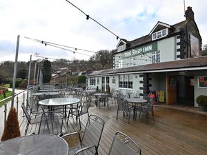 Supporting image for story: We visited a Shropshire countryside pub blessed with a beautiful riverside view and full of good cheer, great beer and filling meals