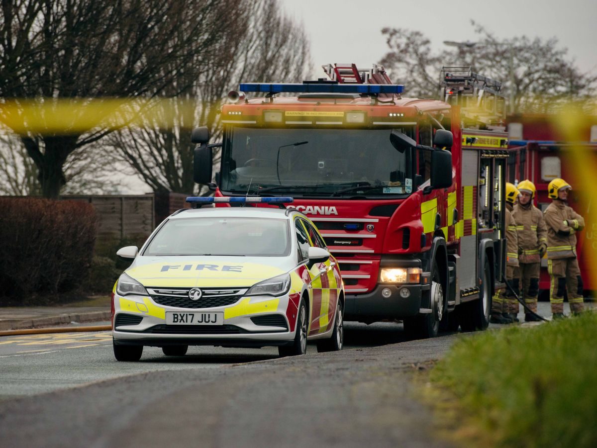 Emergency crews called to open fires involving grass and hedging in areas of Shropshire