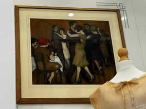 Artwork of oil painter Mabel Layng, who grew up in Stafford 