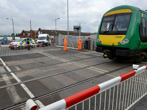 Supporting image for story: Lorry strikes barrier at Walsall level crossing