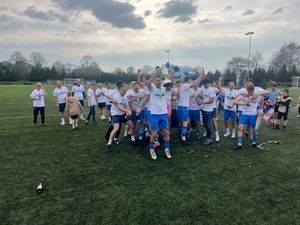 Lichfield City were crowned Midland League Premier Division champions after holding off the challenge of Shifnal Town to clinch the title (Picture: Lichfield City FC on X)