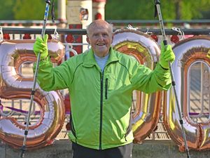 Clive was at the first Parkrun event and said he was proud to make it to 500