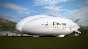 Bridgnorth firm Straightline Aviation have placed a $50m (£40m) order for new hybrid airships (Straightline Aviation)