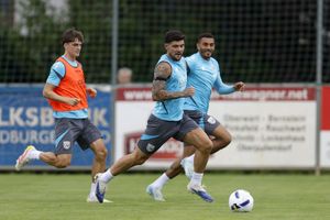 Alex Mowatt during West Brom's pre-season camp in Austria (Photo by Adam Fradgley/West Bromwich Albion FC via Getty Images)