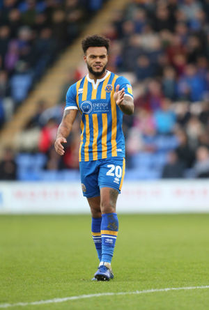 Aaron Amadi-Holloway of Shrewsbury Town. (AMA)