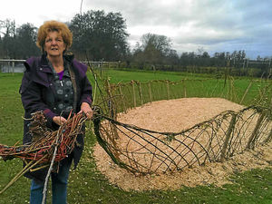 Supporting image for story: Fury as Ludlow willow ship sculpture is vandalised