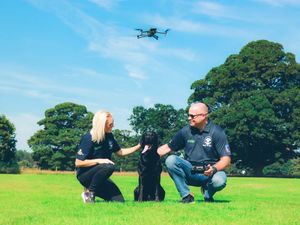 Supporting image for story: Drones to the rescue! Drones to help saved lost dogs 