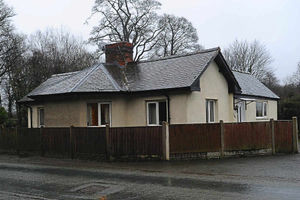 The old Gate House in Oswestry