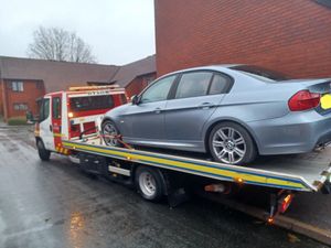 Supporting image for story: No tax, no insurance, no car - BMW seized by police in Wellington