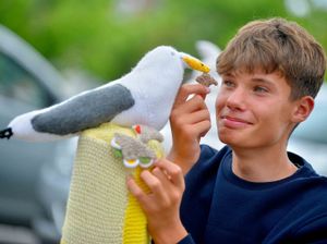 Supporting image for story: Woollen works of art brighten up Ellesmere
