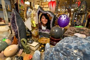 Heavenly Treasures, Cannock, which is celebrating it's 10th anniversary. Pictured is owner Michelle Williams