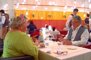 Mandi on her date with match antiques dealer Robert