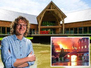 Supporting image for story: Shropshire wedding venue has eyes on prize after rising from ashes of devastating blaze