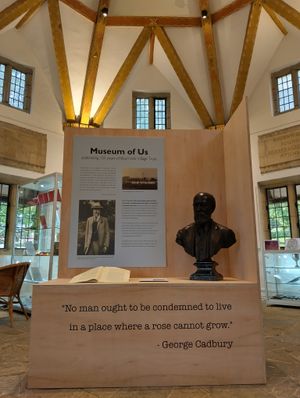 The inside of the Rest House, which hosted the Museum of Us exhibition in 2025.