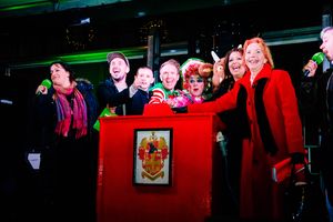 Wolverhampton Christmas light switch on