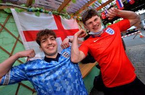 Ollie Westland and Ethan Harley at The Old Bush, Albrighton