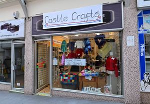 Castle Crafts, in Fountain Arcade, Dudley 