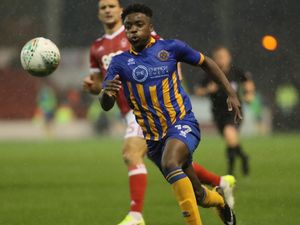 Supporting image for story: Wolves's Niall Ennis in Shrewsbury Town injury setback