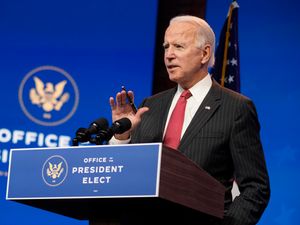 Supporting image for story: Biden says Trump administration hampering virus response plan