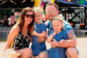 The Mole family at Wolverhampton Fiesta in West Park