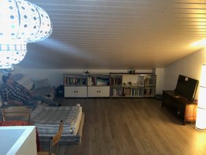 Is this a living room for hobbits or an optical illusion?