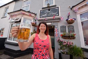 Manager Paula Herbert, at Bird in Hand, Wordsley
