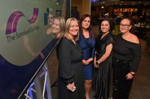 The Sandwell College Team who sponsored the Young Star award: Claire Williams, Nisha Sroa, Navjot Kaur, Amie Banford.