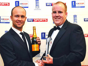 Supporting image for story: Whitchurch cricketer wins national Sky Sports award