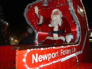 Supporting image for story: Santa Claus is getting ready to tour Newport – here's when he's coming to your street
