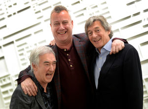 The three stars of 'Art' which opens in Birmingham next week