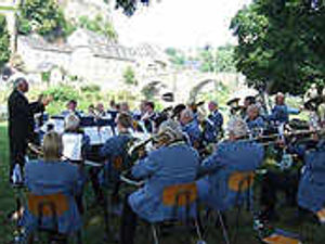 Supporting image for story: Brass band strike up at twin town