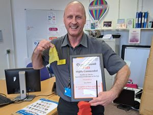 Supporting image for story: 'Magic Steve' who managed nightclubs hosting celebs finds his calling as Wolverhampton hospital porter