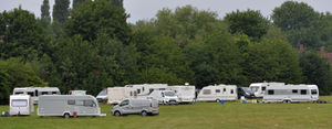 The travellers have ignored requests from Wolverhampton council to leave the site
