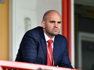 Walsall co-chairman Ben Boycott tuned into the fan forum via video link.