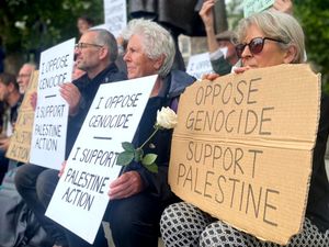 Supporting image for story: Powys peace campaigner arrested for Terrorism Act offences in Parliament Square