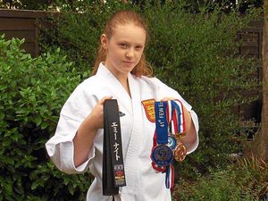 Supporting image for story: Karate trio are bound for Budapest